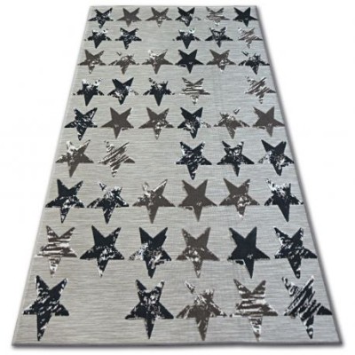 Covor Lisabona 27219/975 Stele Stea maro, 120x170 cm foto