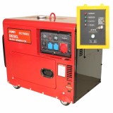 Cumpara ieftin Generator insonorizat SENCI SCD7500Q-3 ATS putere max 4,8 KW 400V, Diesel ATS inclus