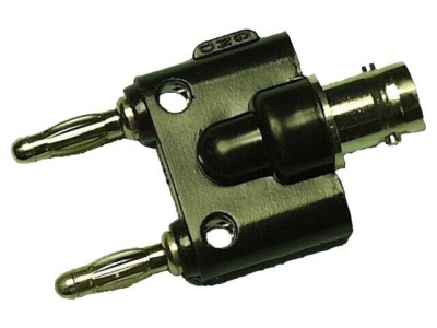 Adaptor BNC la Banană 4mm Nylon 3A foto