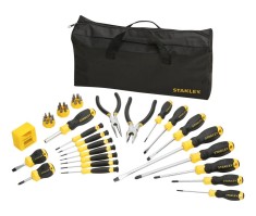 Set 39 scule pentru insurubat in geanta textila Stanley STHT0-62114
