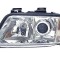 Far Audi A6 (C5) Sedan/Combi 09.1999-05.2001 fata dreapta tip bec H1+H7 (fara 8cilindri)