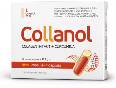 Collanol - Supliment pentru sănătatea articulațiilor 20CPS foto