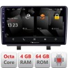 Navigatie Opel Zafira C 2011-2019 Nakamichi NAM5510 Qled Octa Core 720p 4+64 DSP 360 camera carplay android auto CarStore Technology