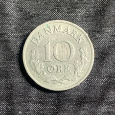 Moneda 10ore 1964 Danemarca