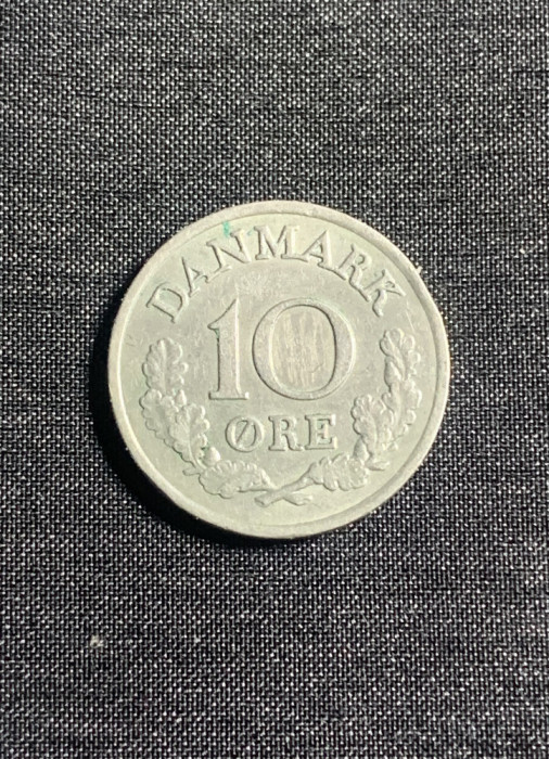 Moneda 10ore 1964 Danemarca