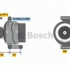 Generator / Alternator OPEL ASTRA H GTC (L08) (2005 - 2016) BOSCH 0 986 048 771