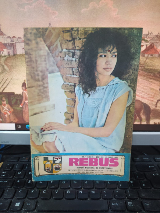 Rebus, revistă bilunară de divertisment, nr. 14 (650) anul 28, 15 iul. 1984 048