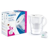 Cumpara ieftin Cana filtranta Brita Marella XL Starter Pack, 3.5 L, Alb+ 3 filtre Maxtra Pro