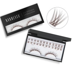 Gene false maro &icirc;n cluster pentru aplicare DIY acasă Nanolash CLASSY 36 buc