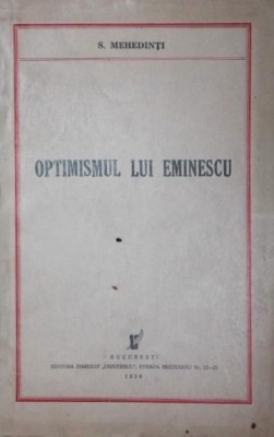 OPTIMISMUL LUI EMINESCU foto