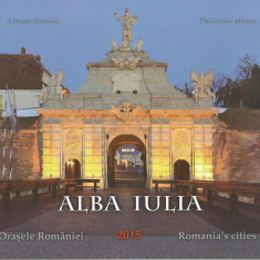 |Romania, LP 2086a/2015, Orasele Romaniei, Alba Iulia, album filatelic
