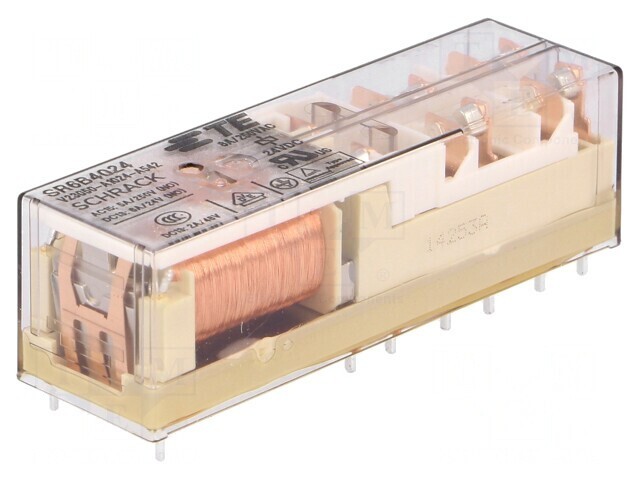 Releu Electromagnetic 24VDC 8A NC x2 NO x4