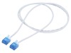 Cablul Patch U/UTP 6a 1m Alb LSZH 32AWG Aurit, Goobay