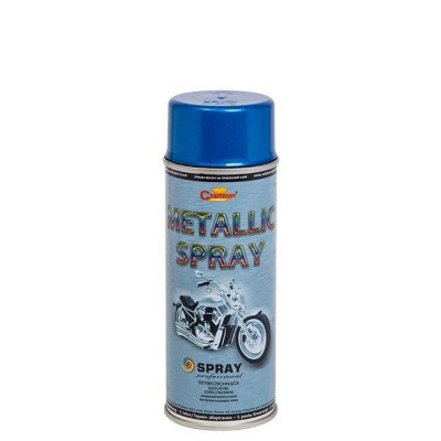 Spray Vopsea 400ml Metalizat Acrilic Albastru Champion Color foto