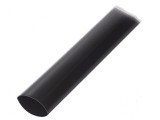 Manşon termocontractabil neagră 52mm x 1m