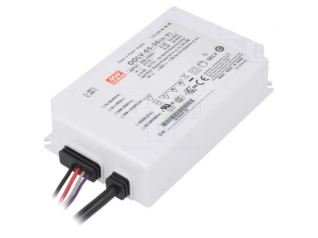 Alimentator LED 65W 36V 1.8A IP67