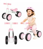 Bicicleta Echilibru Copii Trike Fix Tiny V2 Roz 4 Roti 2 Ani Plus