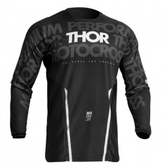 Tricou Thor Pulse Mono White Black