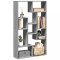 Gossi biblioteca, gri sonoma, 72x20x120 cm, lemn prelucrat