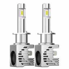 2 x Led H1 Lumini Lampa Faruri Becuri Auto Camoin Moto Hi/Low Beam 50W 5000lm 6500K 12V 24V