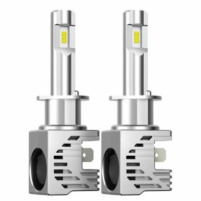 2 x Led H1 Lumini Lampa Faruri Becuri Auto Camoin Moto Hi/Low Beam 50W 5000lm 6500K 12V 24V foto