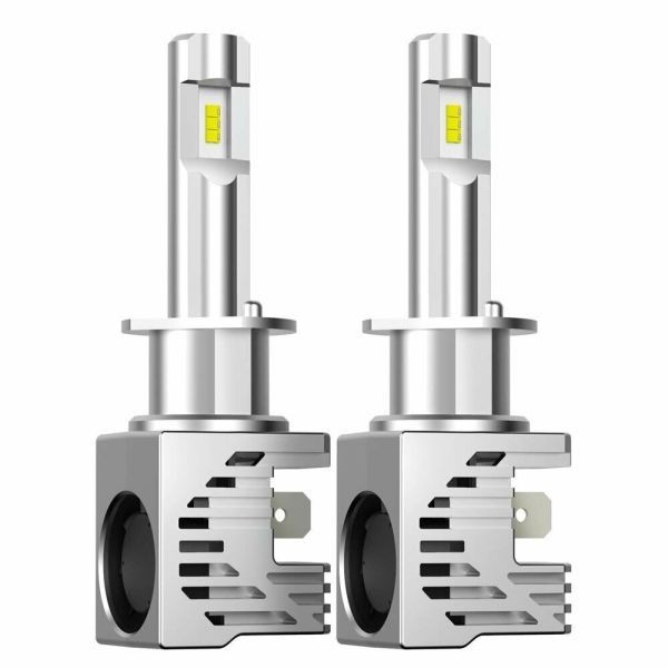 2 x Led H1 Lumini Lampa Faruri Becuri Auto Camoin Moto Hi/Low Beam 50W 5000lm 6500K 12V 24V