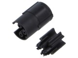 Conector HARTING M17 mamă 4 pini crimpați inserturi contact