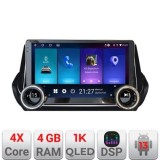 Navigatie Peugeot 2008 2020- Edotec 4+64 10.5 inch Incell 1K android Wifi 5Ghz gps internet Kit-209-2020 CarStore Technology