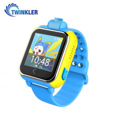 Ceas Smartwatch Pentru Copii Twinkler TKY-Q200 cu Functie Telefon, Localizare GPS, Camera, 3G, Pedometru, SOS - Albastru foto