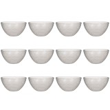 Set boluri, 12 piese, 4 l, Plastic, Transparent