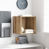 vidaXL Dulap de perete stejar artizanal 37 x 37 x 37 cm Lemn compozit
