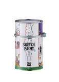 Cumpara ieftin Vopsea Whiteboard, SchetchPaint Alb Lucios, Magpaint, 1 Litru