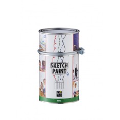 Vopsea Whiteboard, SchetchPaint Alb Lucios, Magpaint, 1 Litru