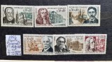 1966-Franta YT=1470-1475 6 val MNH+stamp, Nestampilat