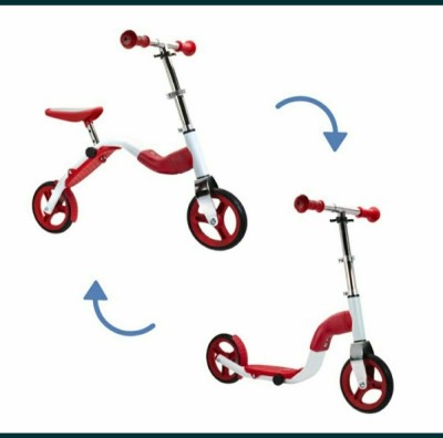 SCOOBIK Trotineta &amp;amp; Bicicleta 2 in 1 pentru copii foto