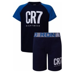 Cristiano Ronaldo pijamale de copii CR7 Short navy - 10 let