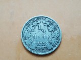 #47 1/2 Mark 1906 E Germania argint / 1/2 marca, Europa