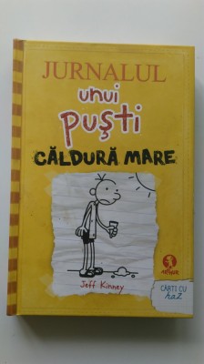 Jeff Kinney - Jurnalul unui puști - Căldură mare (5+1)5 foto