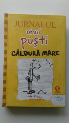 Jeff Kinney - Jurnalul unui puști - Căldură mare (5+1)4 foto