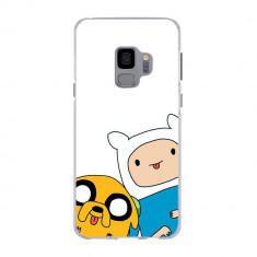 Husa compatibila cu Samsung Galaxy S9 Silicon Gel Tpu Model Finn and Jake Tongues