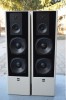 Boxe Heco Superior 730, 3 Căi, Coloana, 120/160W, 2x18cm Bass, 4-8 Ohmi, Albe, Made in Germany
