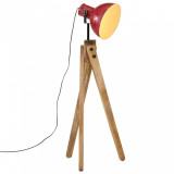 VidaXL Lampă de podea, 25 W, roșu uzat, 45x45x120 cm, E27