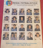 Program meci fotbal SPORTUL Studentesc - INTER SIBIU (mai 1990)