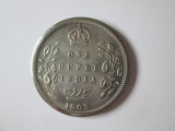 India 1 Rupee 1903 fals de epoca din material argintat, Asia