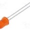 Dioda LED 5mm, portocalie, convex, 1.95...2.3V, KINGBRIGHT ELECTRONIC - L-7113ND