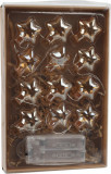 Ghirlanda luminoasa 12 LED-uri Star, 120 cm, sticla, chihlimbar, Excellent Houseware
