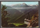 CPIB 25259 CARTE POSTALA - MAYRHOFEN, TIROL, TELECABINA, CIRCULATA, 1964, STAMPILE, TIMBRU