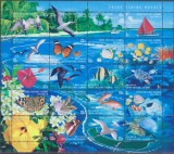 Timbre cu biodiversitate din Ins. Cocos