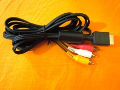 Cablu RCA-AV playstation(PS1,PS2, PS3) pentru conectare televizor! foto