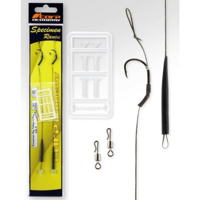 Carlige Legate Carp Academy Snowman Teflon, nr.4, 25lb, 2buc/pac foto